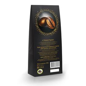 

Кофе натуральный, жареный в зернах 100% арабика С Новым Годом! 100 г