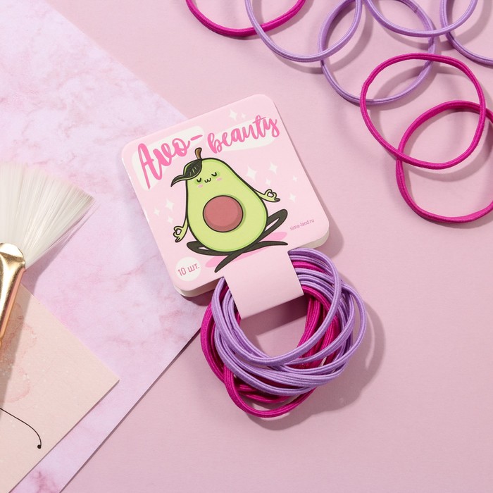 

Резики для волос "Avo-beauty", набор 10 шт.