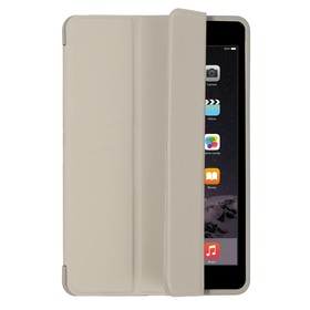 Чехол для iPad mini 4/5, 7.9", кожзам, силикон, серый