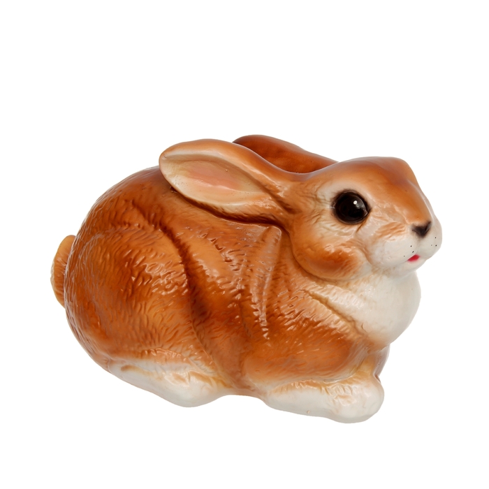 Садовая фигура "Коричневый зайка"