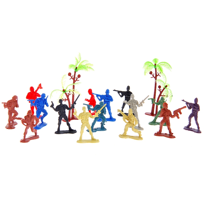 Набор солдатиков "Армия", с аксессуарами