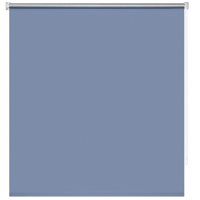 Рулонная штора блэкаут Decofest «Плайн», 120х160 см, цвет васильковый