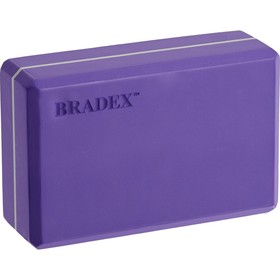 

Блоки для йоги Bradex SF 0614, фиолетовый, 2 шт