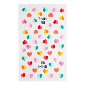 

Полотенце кухонное Доляна "Be mine", 40*60±4 см, велюр/махра