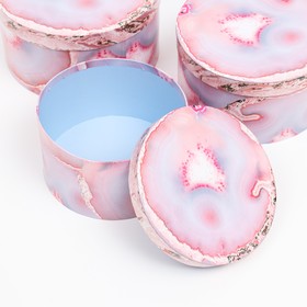

Набор круглых коробок 3 в 1, 26 x 14 - 21 x 12 см 7128447