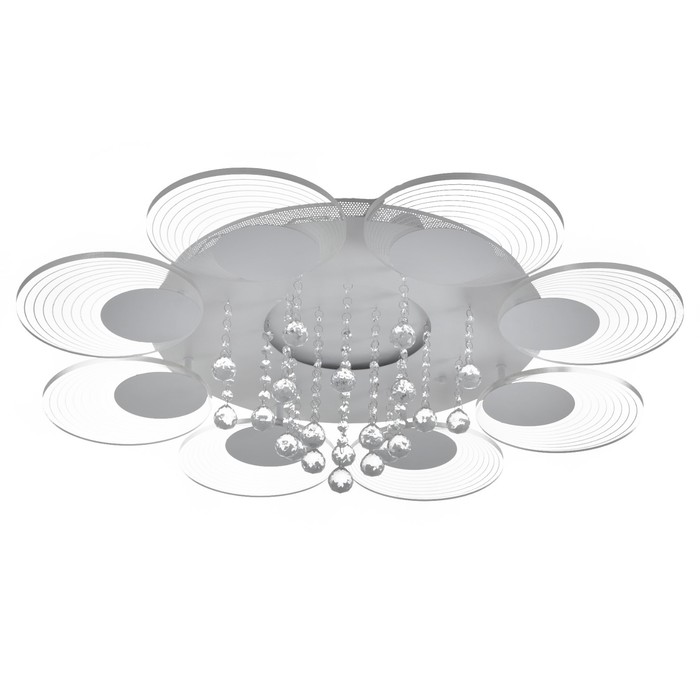 

Люстра с ПДУ 1139/8 LED 128Вт 3000К-6000К диммер белый 85х85х36 см