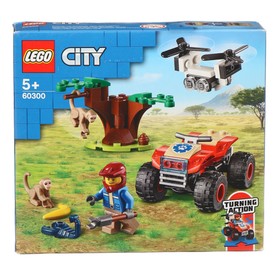 

Конструктор Lego City «Спасательный вездеход для зверей», 74 элемента