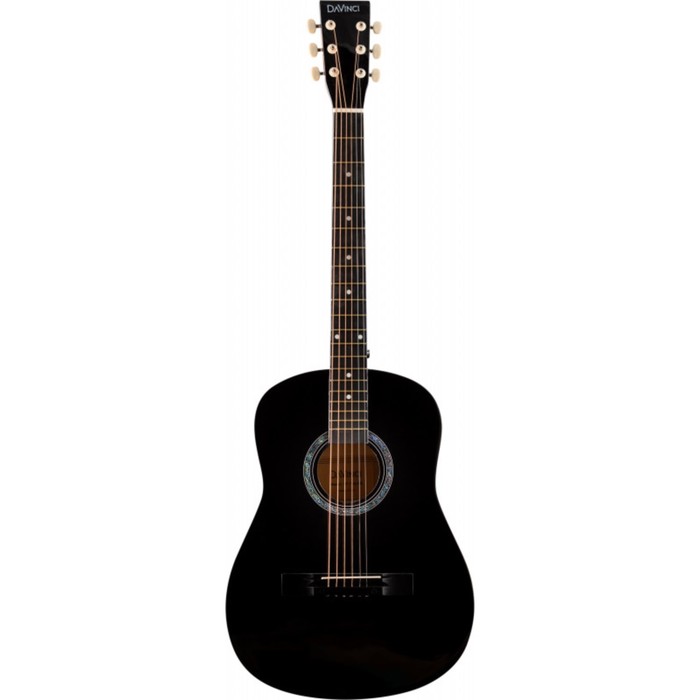 

Акустическая гитара DAVINCI DF-70A BK черная