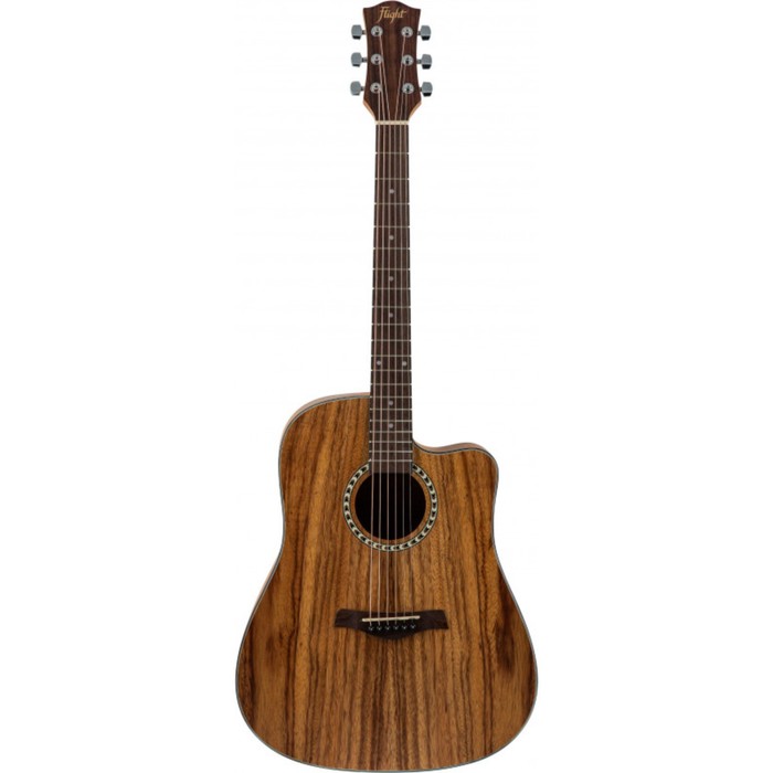 

Акустическая гитара FLIGHT D-155C TEAK NA с вырезом
