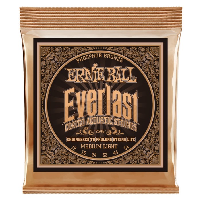 фото Струны для акустической гитары ernie ball 2546, (12-54)