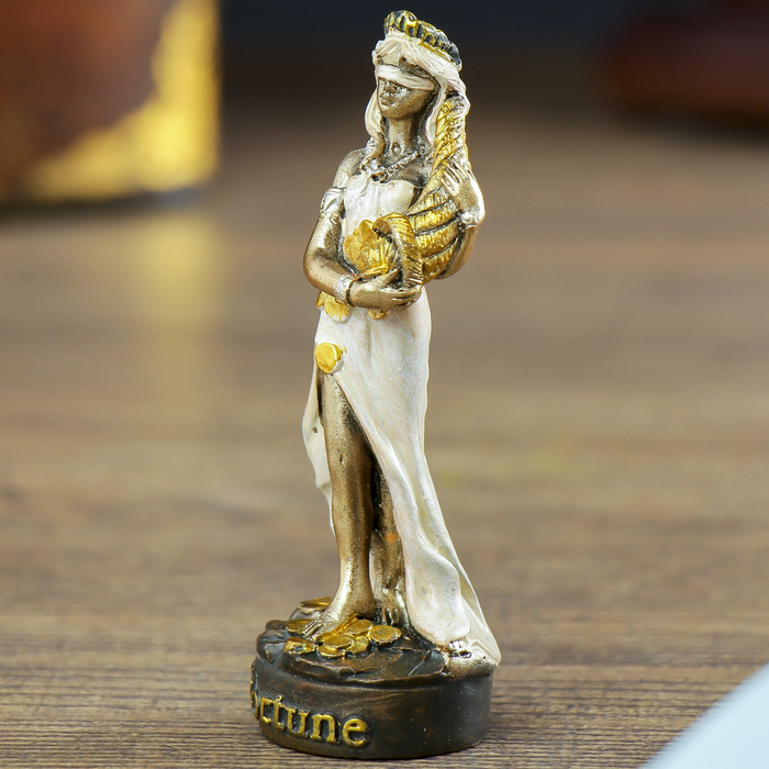 Сувенир "Фортуна на монетах с рогом изобилия"