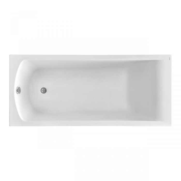 Ванна акриловая Santek «Фиджи» 170x75 см, прямоугольная, белая