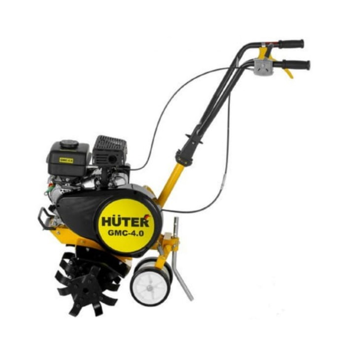 

Мотокультиватор Huter GMC-4.0, 4Т, 4 л.с, 2.9 кВт, 1 скорость, ширина обработки 43 см,