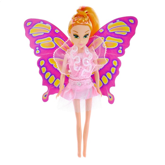 Кукла "Сказочная фея" с волшебной палочкой, МИКС