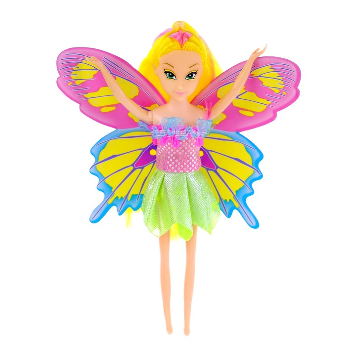 Кукла "Сказочная фея" с волшебной палочкой, МИКС