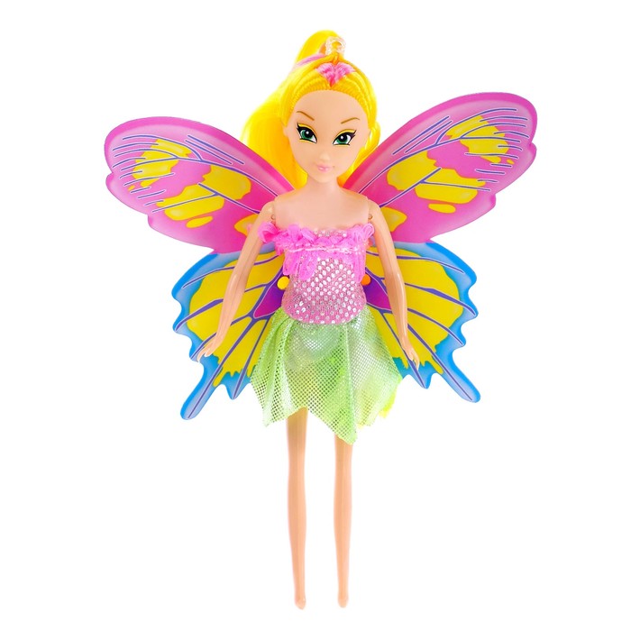 Кукла "Сказочная фея" с волшебной палочкой, МИКС