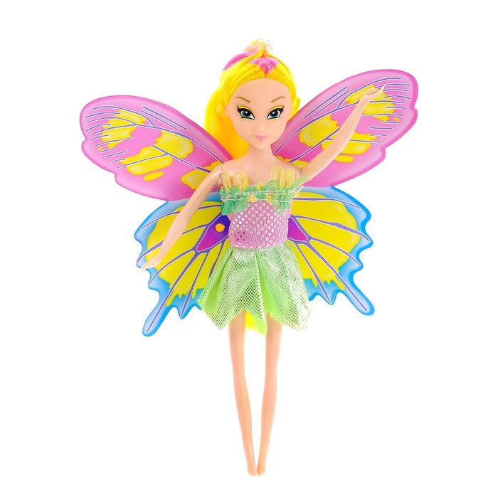 Кукла "Сказочная фея" с волшебной палочкой, МИКС