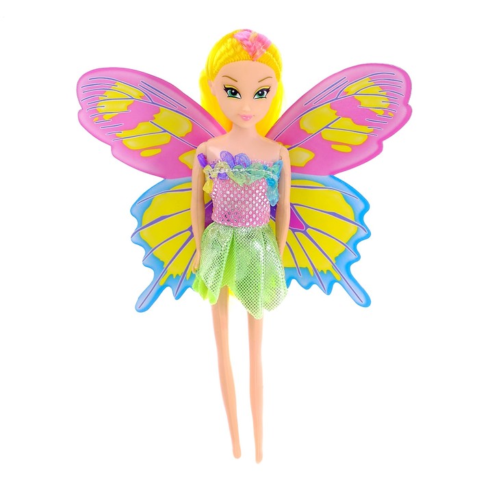 Кукла "Сказочная фея" с волшебной палочкой, МИКС
