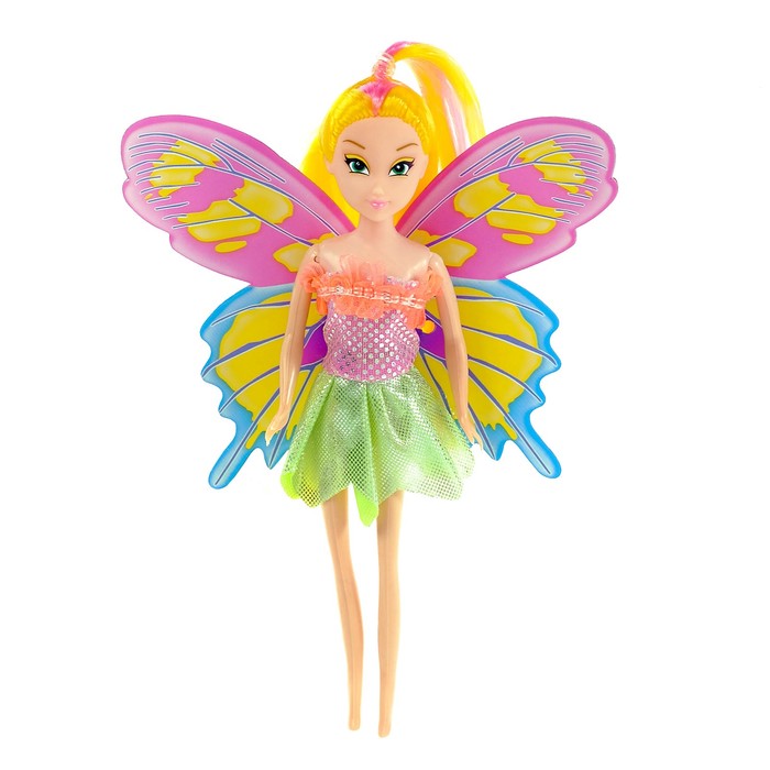 Кукла "Сказочная фея" с волшебной палочкой, МИКС