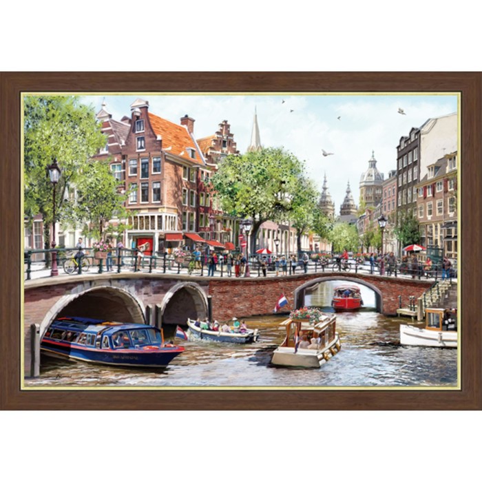 Картина "Амстердам" 70/100 см