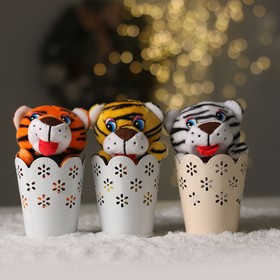

Мягкая игрушка «Милый тигрёнок», МИКС, 11 см