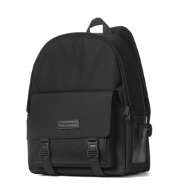 

MR19B1622 Рюкзак школьный MAH, отдел на молнии, цвет черный (14"), 29х14х39см