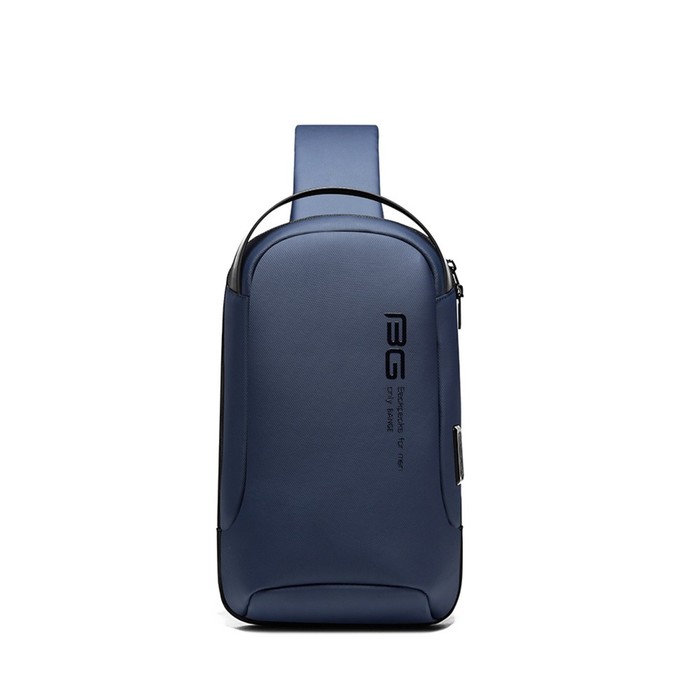 

BG7221 Рюкзак-слинг Bange, отдел на молнии, с USB, цвет синий (9.7"), 18х11х31см