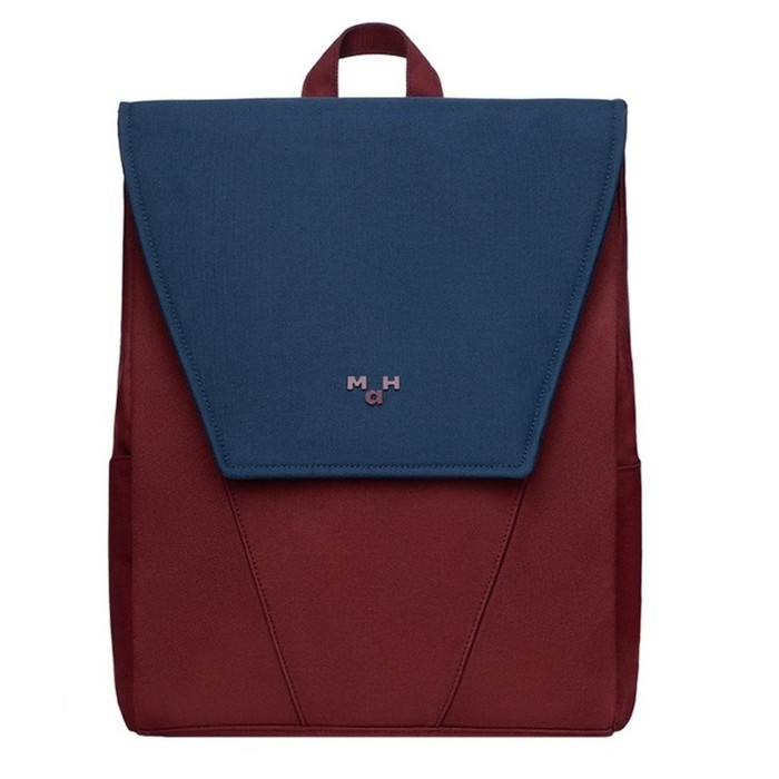 MR20C2014 Рюкзак MAH, отдел на клапане, цвет бордовый/темно-синий (15