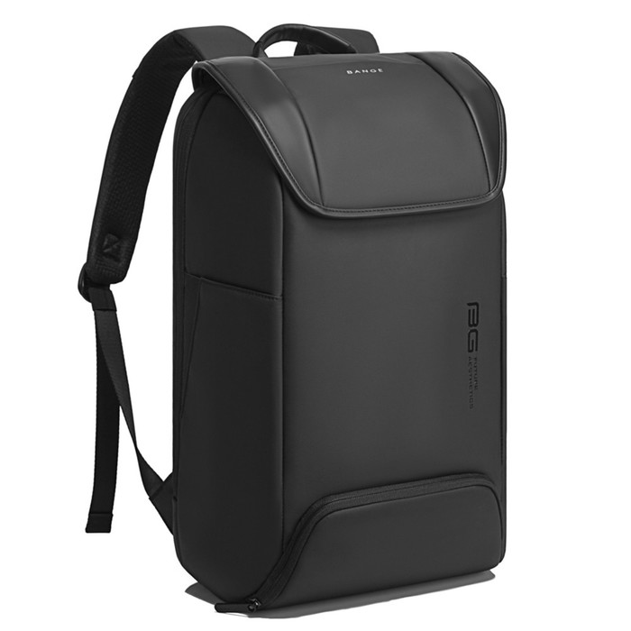 

BG7276 Рюкзак Bange, отдел на молнии, с USB, цвет черный (15.6"), 30х15х47см