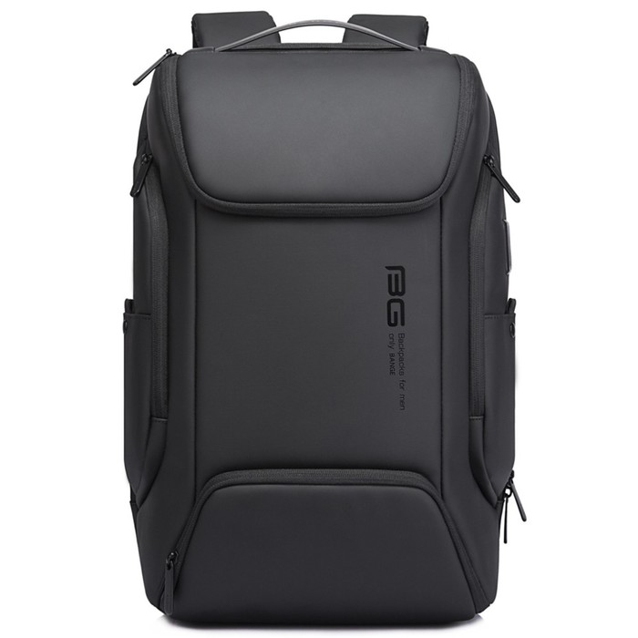 

BG7267 Рюкзак Bange, отдел на молнии, с USB, цвет черный (15.6"), 30х15х47см