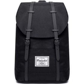 

BS09-07 Рюкзак Bodachel, отдел на клапане, цвет черный (15"), 30х16х43см