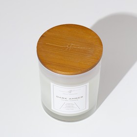 

Свеча ароматическая в стакане Stella Fragrance "DARK AMBER", 180 мл