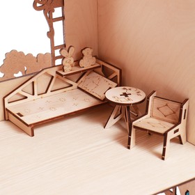 Сборная модель «Домик Балерины» (мебель в комплекте) от Сима-ленд