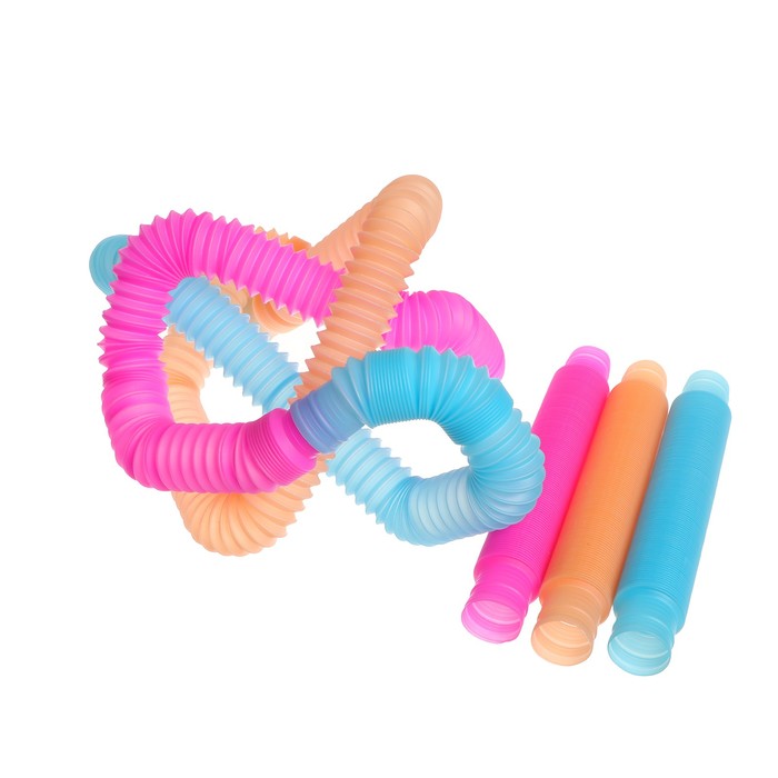 Развивающая игрушка Pop Tubes «Труба» светится в темноте