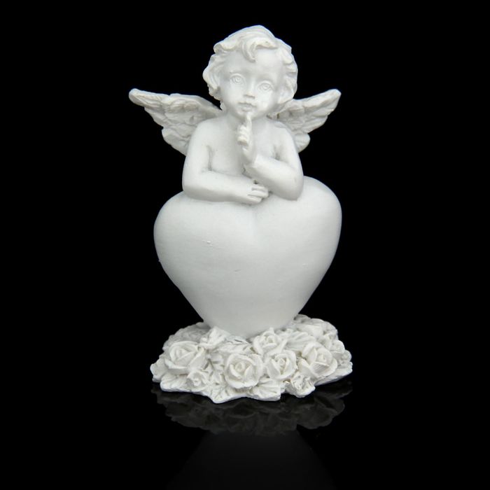 Сувенир "Ангелочек обнимает сердечко", МИКС