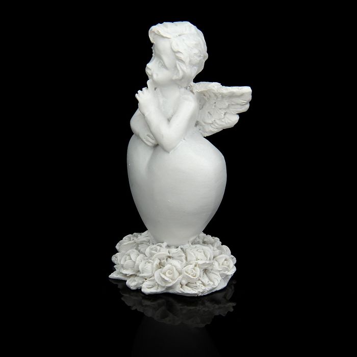 Сувенир "Ангелочек обнимает сердечко", МИКС