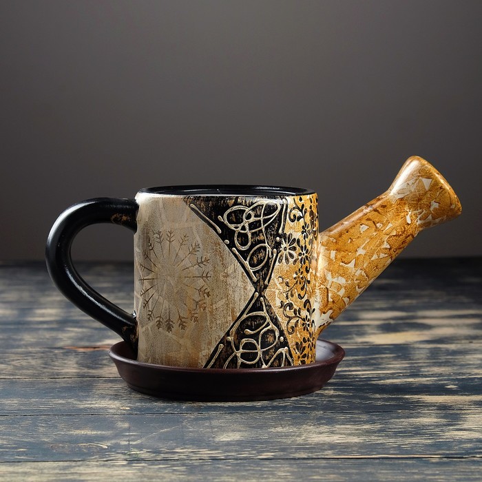 Кашпо-лейка "Снежинка"