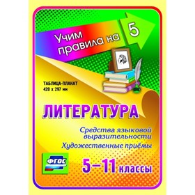 

Литература. Средства языковой выразительности. Художественные приемы. 5-11 класс
