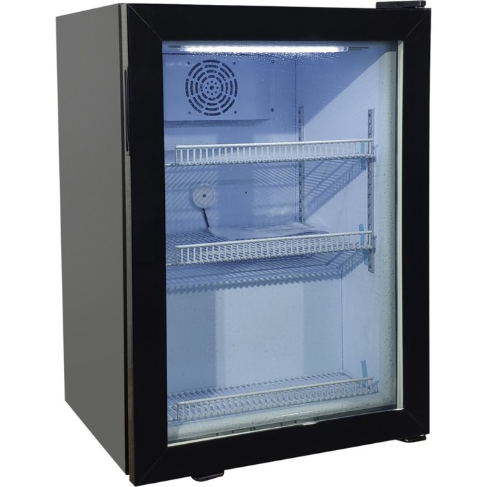 Морозильный шкаф VIATTO VA-SD98, 200 Вт, 98 л, -22°С до 18°С, чёрный