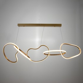 

Люстра 1507/5 LED 94Вт 3000-6000К золото 120х27х26 см