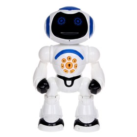 

Робот интерактивный, радиоуправляемый «Кибербот», световые и звуковые эффекты, уценка