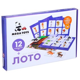 

Лото прозрачное «Лесные животные»