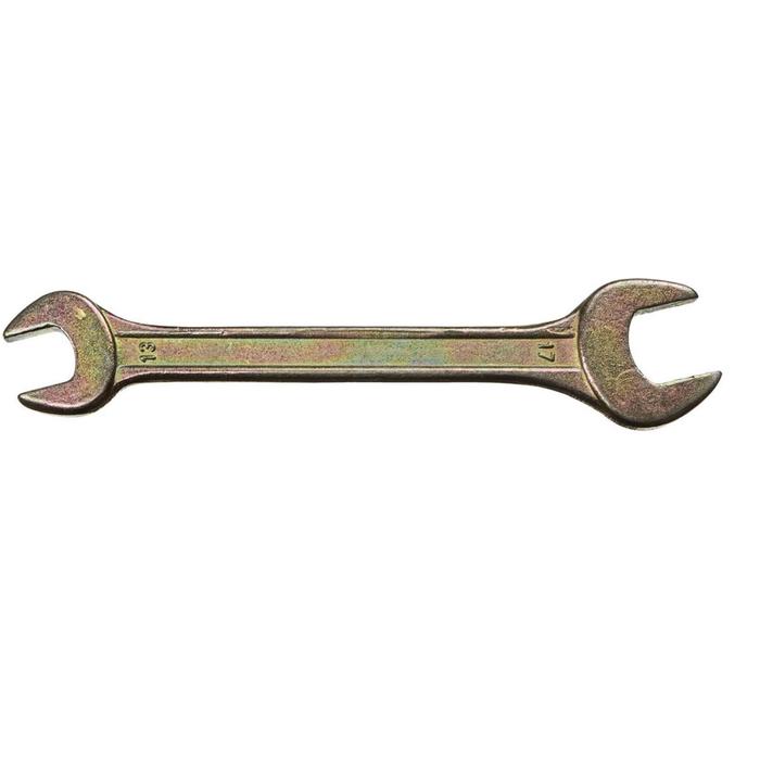 Рожковый гаечный ключ DEXX 27018-13-17, 13 x 17 мм