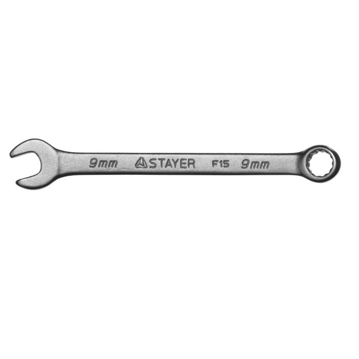 Ключ комбинированный гаечный STAYER 27085-09, 9 мм