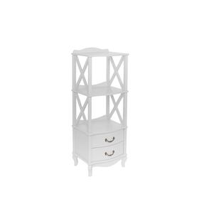 

Этажерка Leset Джульетта-2 500х405х1255 Молочный дуб