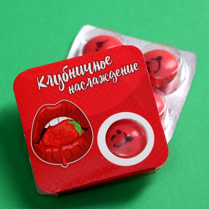 

Жевательная резинка "Клубничное наслаждение" клубника, 14г.