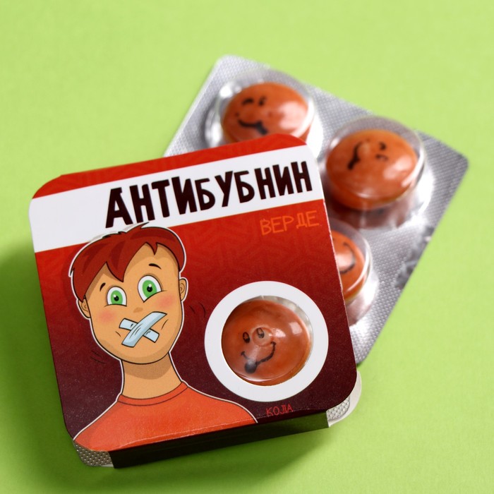 

Жевательная резинка "Анти-бубнин" кола, 14г.