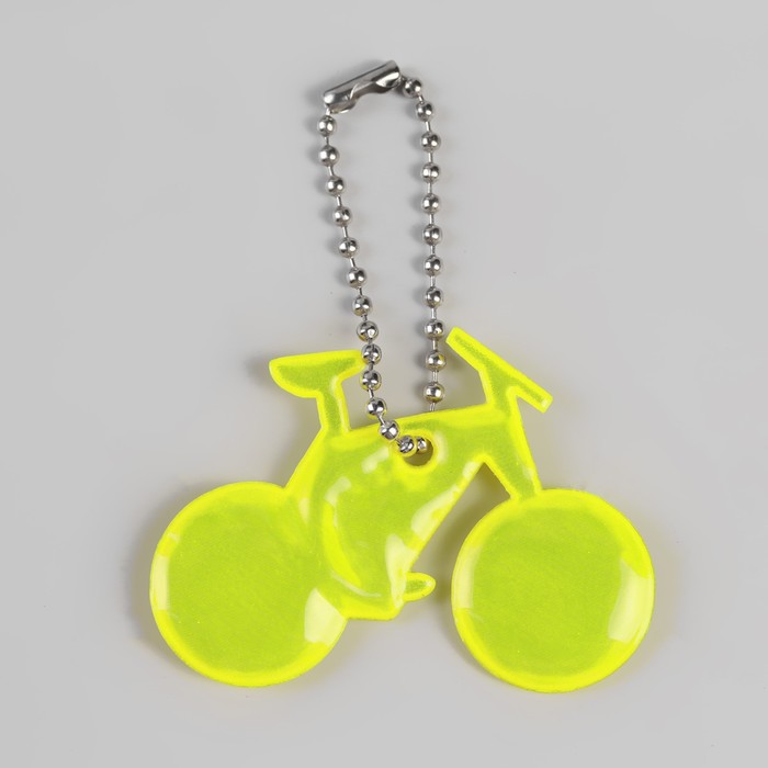 Светоотражающий элемент «Велосипед», 5,5 × 4 см, цвет МИКС