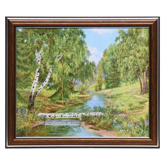 

Картина "Мостик" 20х25(23,5х28,5) см