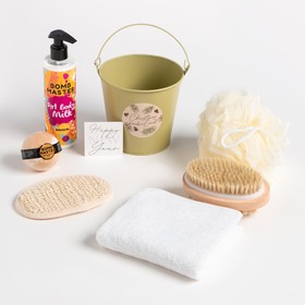 

Подарочный набор новогодний Этель Christmas wonderland полотенце 30х60см и аксессуары (6 предм)